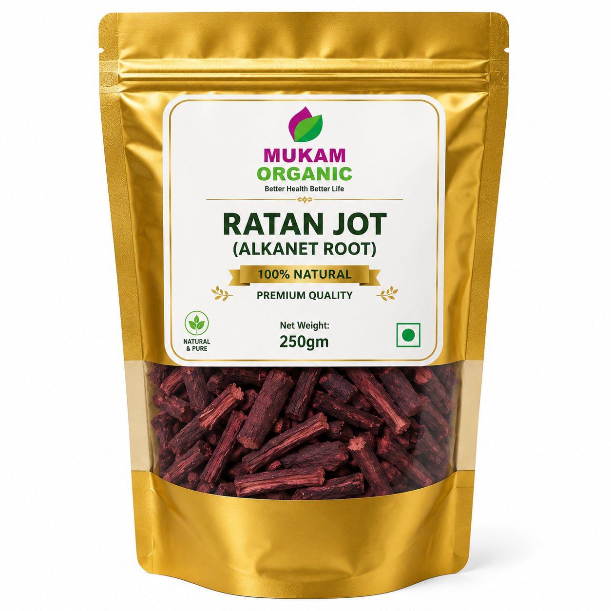 Ratan Jot (Alkanet Root) -250gm