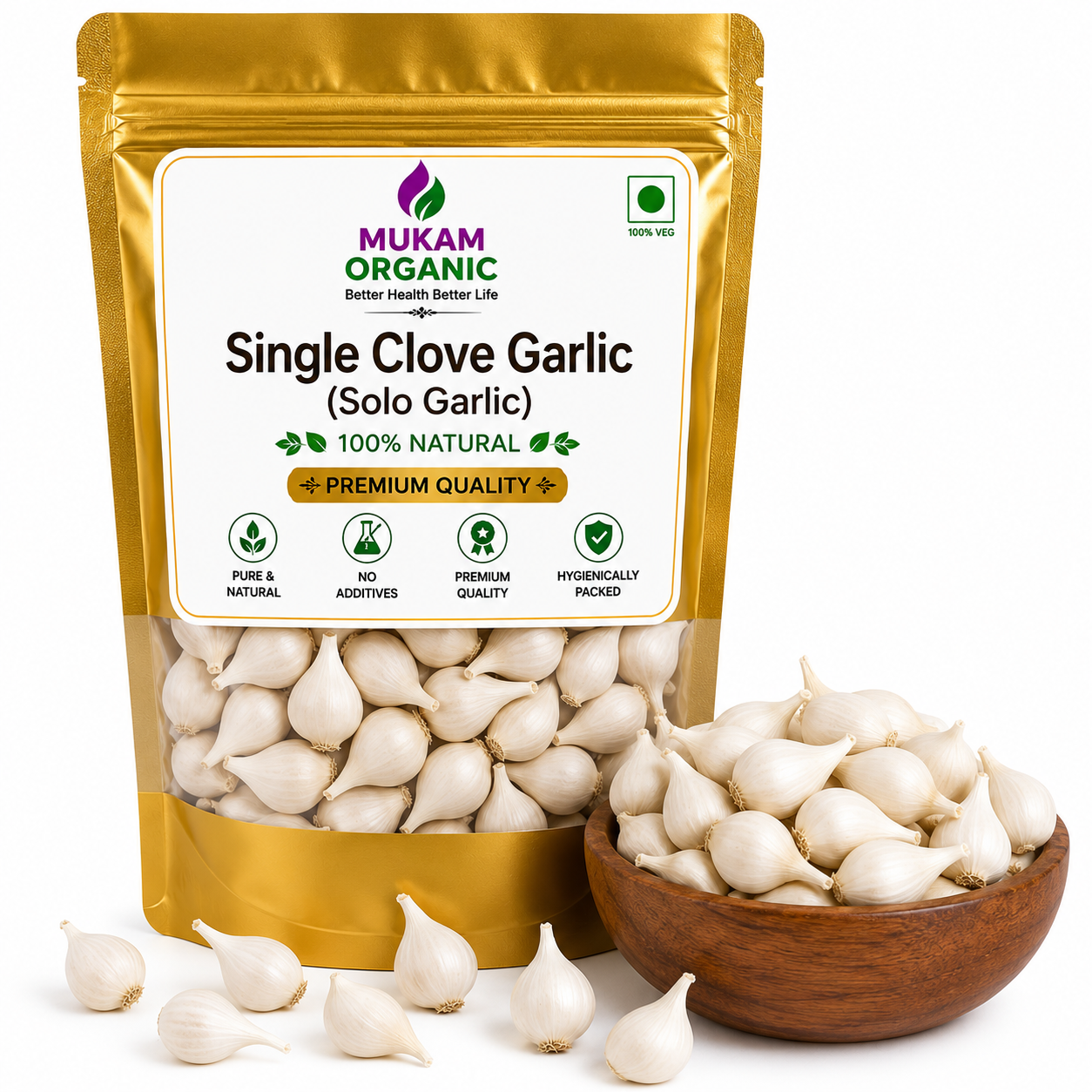single-clove (solo) garlic 1kg